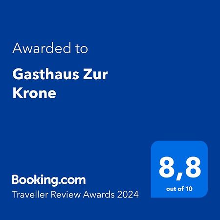 Gasthaus Zur Krone Windelsbach Exteriér fotografie